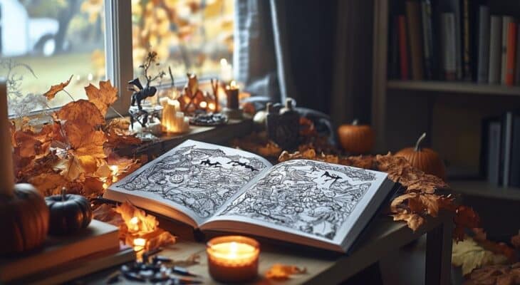 Avantages des coloriages Halloween à imprimer en PDF gratuit pour des activités manuelles