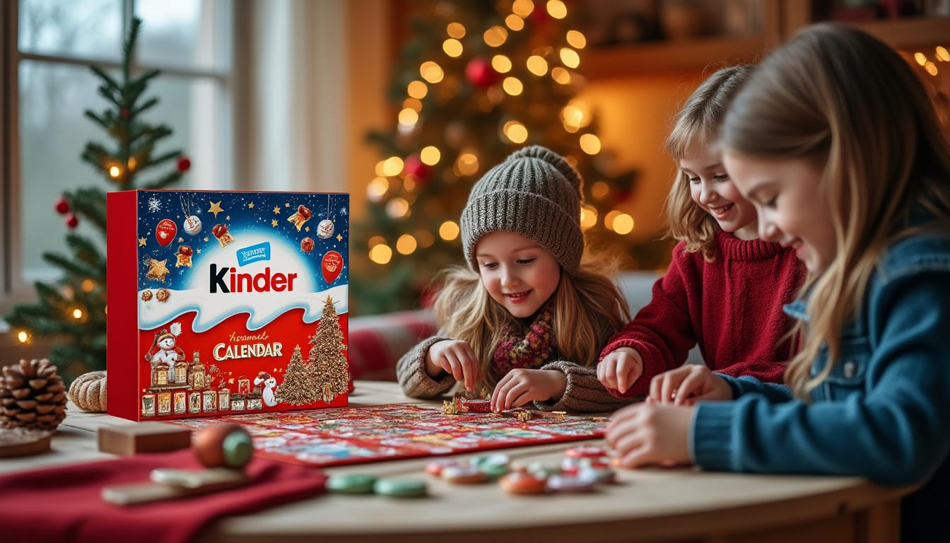 découvrez 7 façons créatives d'exploiter le calendrier de l'avent kinder pour partager des moments magiques avec vos proches. transformez chaque jour de décembre en une surprise gourmande et ludique, tout en stimulant la créativité et la convivialité lors de cette période festive.