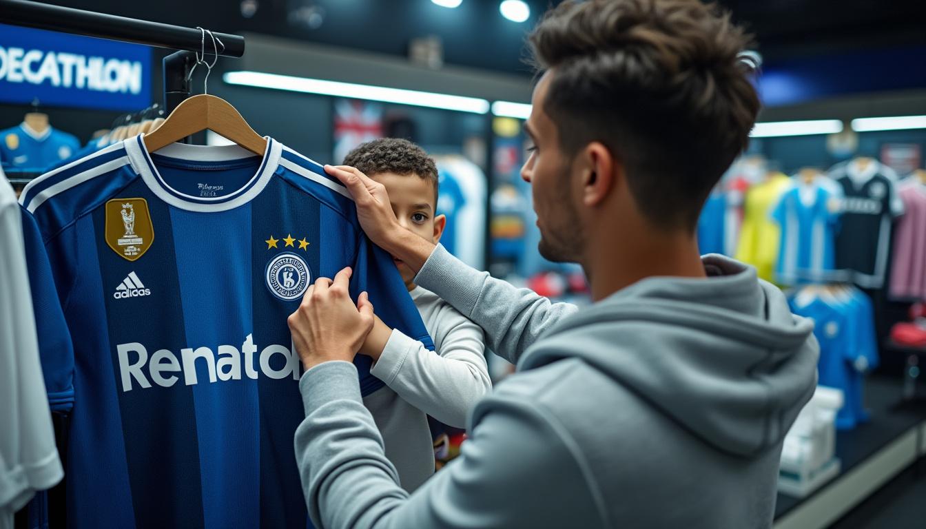 découvrez notre guide pour choisir le maillot de foot ronaldo parfait chez decathlon pour votre enfant. conseils pratiques sur les tailles, les styles et les matériaux, afin que votre petit champion puisse jouer avec fierté et confort sur le terrain.