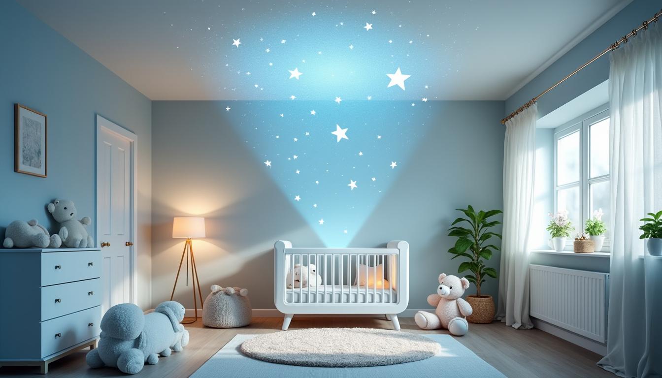 découvrez pourquoi une veilleuse bébé aubert avec projection est l'accessoire idéal pour apaiser votre enfant. avec des projections apaisantes et une lumière douce, elle crée une atmosphère rassurante qui favorise le sommeil paisible de votre bébé. faites le bon choix pour des nuits sereines et tranquilles.