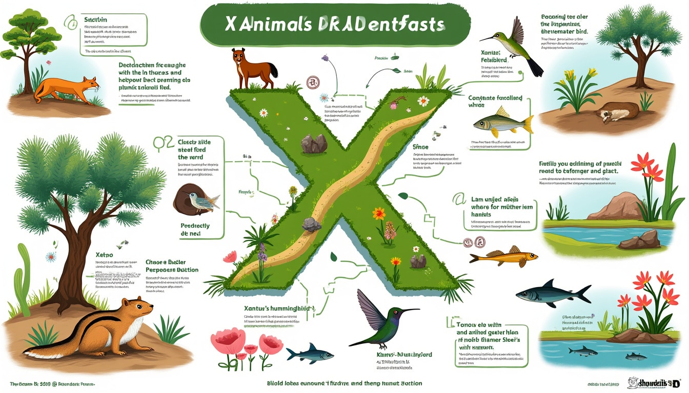 découvrez une liste complète d’animaux dont le nom commence par la lettre x, ainsi que leurs rôles essentiels dans l’écosystème. explorez des espèces rares, leur habitat et leur importance pour la biodiversité.