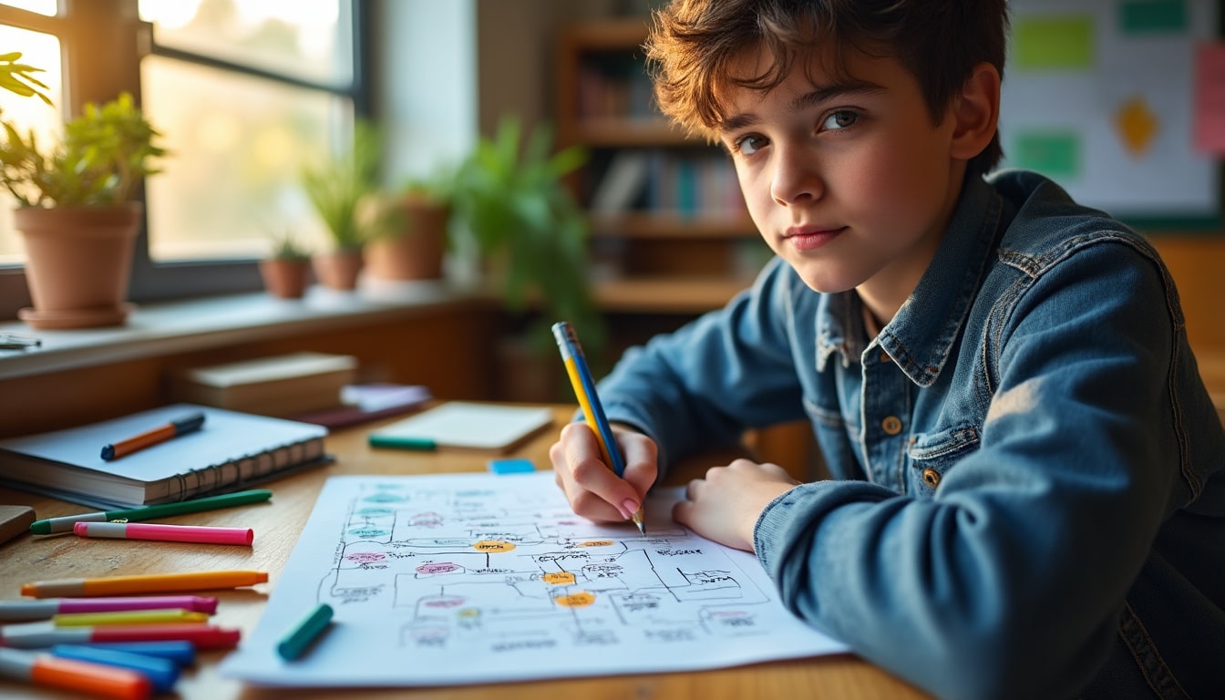 découvrez comment la carte mentale svt en 6e facilite l’apprentissage et l’organisation de vos révisions. profitez d’une méthode visuelle et efficace pour mieux mémoriser vos cours de sciences.