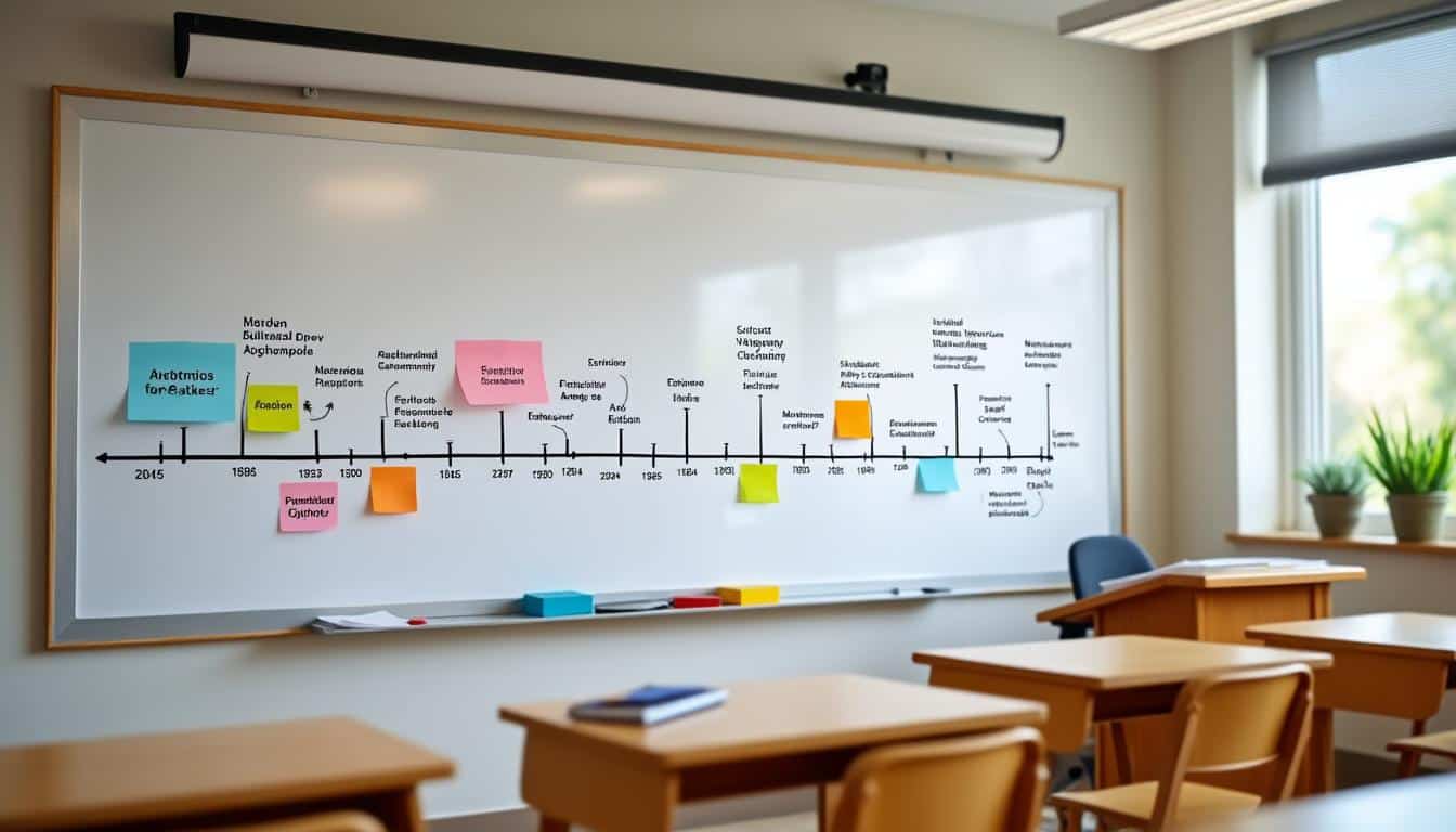 découvrez comment une frise chronologique vierge peut faciliter la visualisation des événements et renforcer l'apprentissage des élèves. comprenez l'utilité de cet outil pédagogique essentiel en classe.