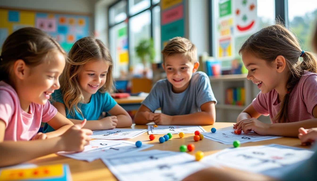 découvrez le jeu des dés : multiplication, une méthode innovante et ludique pour enseigner les multiplications aux enfants. rendez l’apprentissage des tables amusant et efficace grâce à ce jeu éducatif unique !