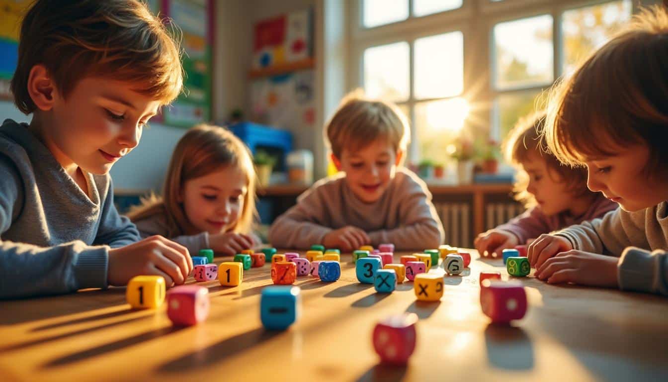 découvrez le jeu des dés : multiplication, une méthode innovante et ludique pour apprendre et enseigner les multiplications facilement à l’école ou à la maison. parfait pour motiver les enfants et rendre les maths amusants !