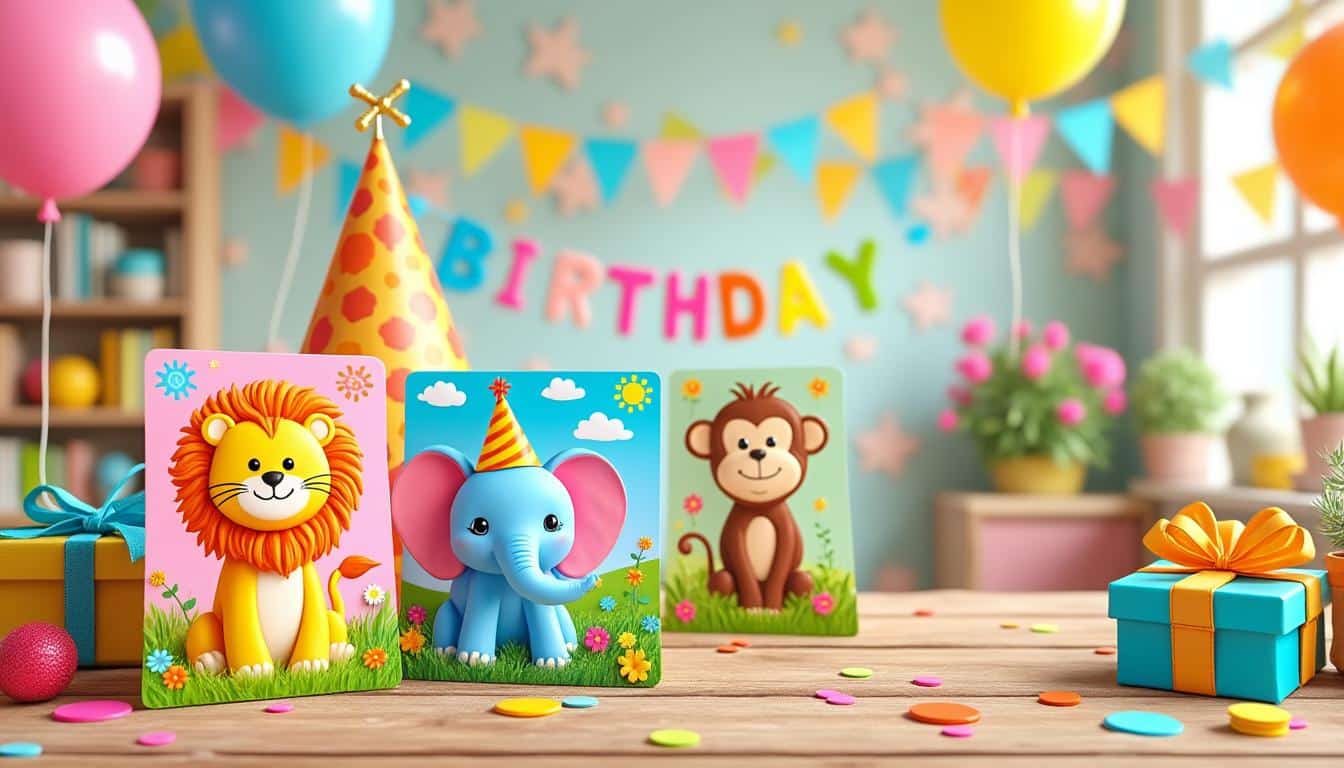 découvrez comment choisir les invitations parfaites pour un anniversaire d'enfant sur le thème des animaux, avec des conseils pour des designs charmants et adaptés à tous les âges.