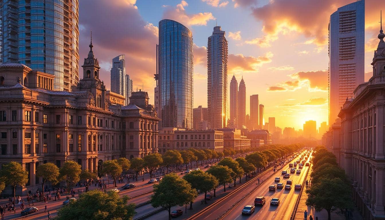 découvrez un exemple captivant d'expression écrite en espagnol avec la description vivante d'une ville, idéale pour enrichir votre vocabulaire et améliorer votre rédaction.