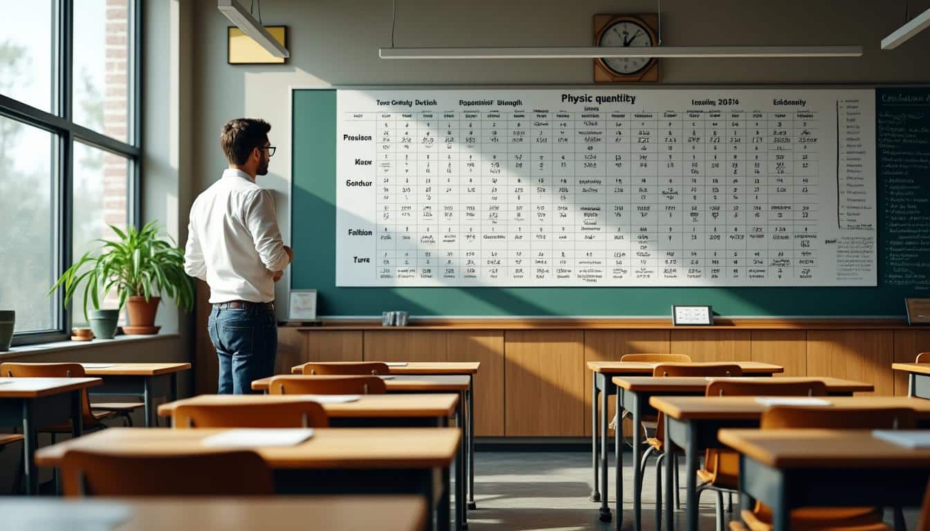 découvrez comment le tableau des grandeurs facilite l'apprentissage en mathématiques et physique, en aidant à mieux comprendre les unités, conversions et calculs essentiels.