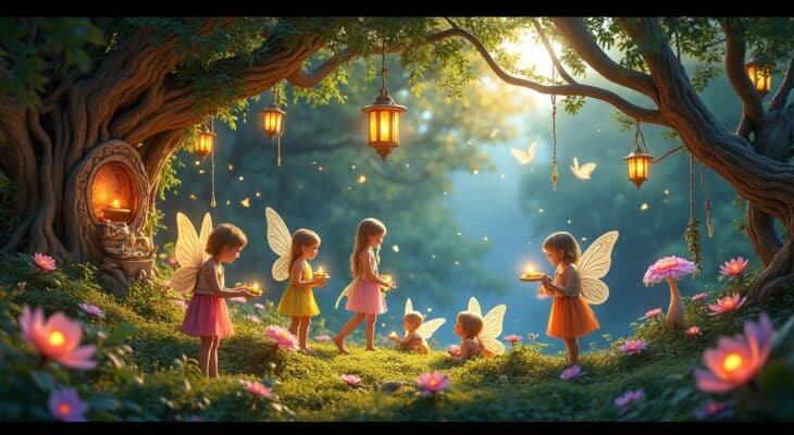 découvrez les plus belles légendes enchantées autour des fêtes pour enfants dans le monde magique des fées, pour émerveiller petits et grands.