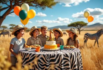 découvrez pourquoi organiser un anniversaire d'enfant dans la savane africaine offre une expérience unique, éducative et pleine d'aventures inoubliables pour les petits explorateurs.