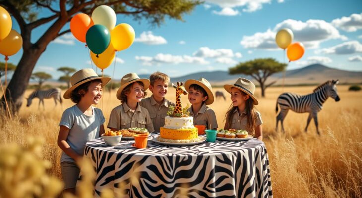 découvrez pourquoi organiser un anniversaire d'enfant dans la savane africaine offre une expérience unique, éducative et pleine d'aventures inoubliables pour les petits explorateurs.