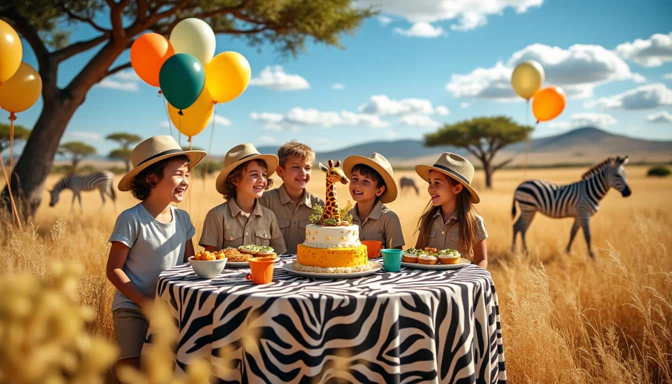 découvrez pourquoi organiser un anniversaire d'enfant dans la savane africaine offre une expérience unique, éducative et pleine d'aventures inoubliables pour les petits explorateurs.