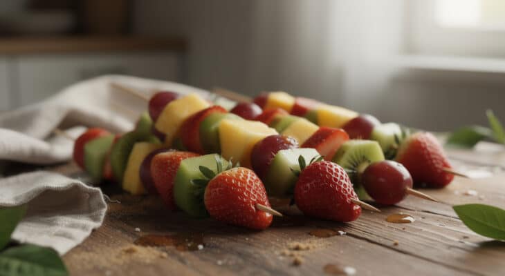 découvrez des astuces simples et efficaces pour sublimer la présentation de vos brochettes de fruits, alliant créativité et saveurs pour impressionner vos invités.
