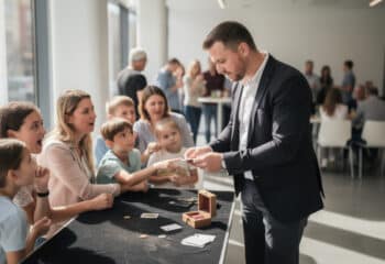 découvrez comment un tour de magie interactif peut captiver et engager votre audience, rendant vos événements inoubliables grâce à une expérience unique et participative.