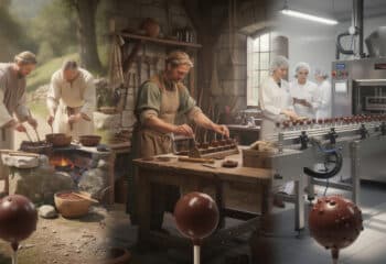 découvrez comment la création de sucettes en chocolat a évolué à travers les âges, des méthodes traditionnelles aux innovations modernes, alliant saveurs et créativité.