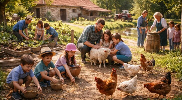 découvrez 5 activités incontournables à faire dans une ferme pédagogique à tours pour toute la famille : découverte des animaux, ateliers nature, balades et plus encore.