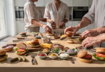 découvrez comment organiser un atelier mini-burgers amusant et original pour surprendre vos amis avec des recettes créatives et faciles à réaliser.