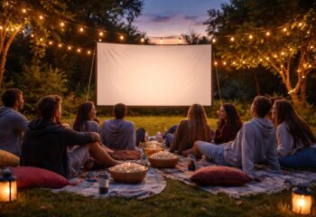 découvrez notre guide complet pour organiser une soirée cinéma en plein air réussie avec des adolescents, alliant fun, confort et ambiance conviviale.