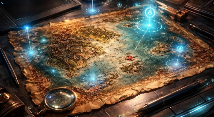 découvrez les innovations modernes dans le dessin en couleur des cartes au trésor à l'ère numérique, alliant tradition artistique et technologies avancées pour des créations uniques.
