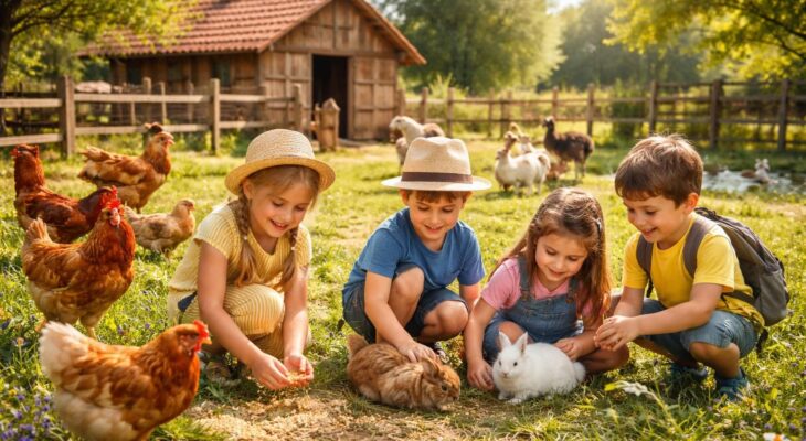 découvrez les animaux de la ferme pédagogique à vichy, un lieu magique qui fascine les enfants en leur offrant une expérience éducative et ludique au contact des animaux.