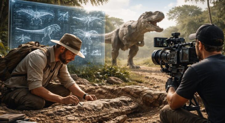 découvrez comment les documentaires sur les dinosaures mêlent rigueur scientifique et narration cinématographique pour révéler les mystères préhistoriques.