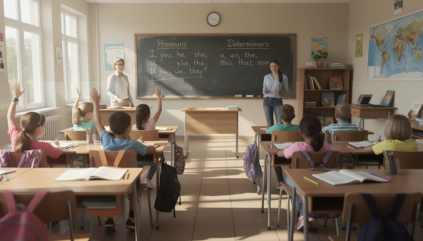 découvrez comment différencier les pronoms des déterminants pour éviter les erreurs courantes en français et améliorer votre compréhension grammaticale.