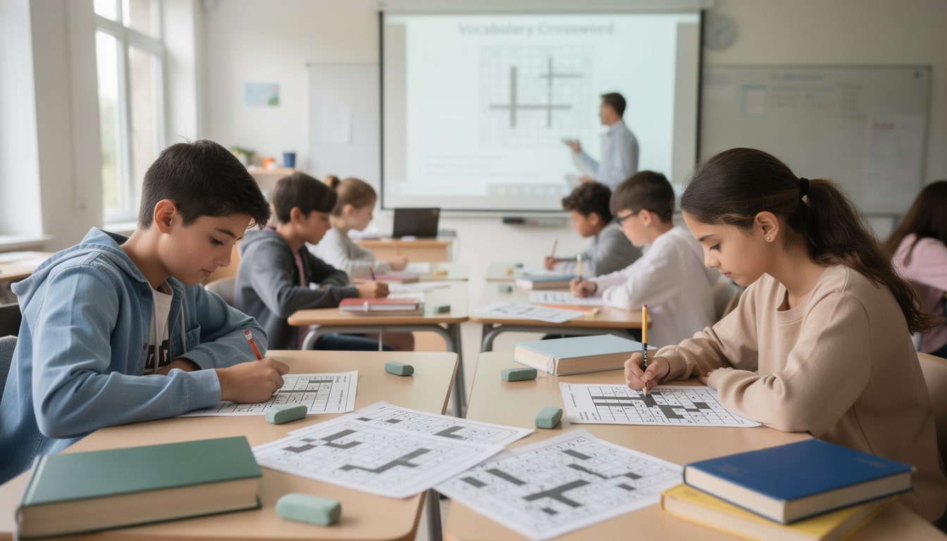 téléchargez et imprimez nos mots croisés pour les élèves de 6e, un outil ludique et efficace pour réviser les cours avant les examens.
