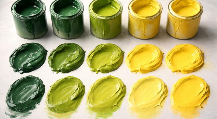 découvrez comment créer différentes nuances en mélangeant le vert et le jaune grâce à notre guide complet des couleurs, parfait pour vos projets artistiques et décoratifs.