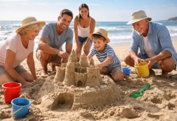 découvrez comment construire un château de sable simple peut se transformer en une activité familiale amusante, favorisant la créativité et les moments de partage entre tous les membres.