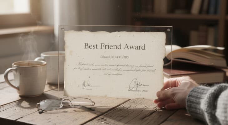 découvrez le diplôme du meilleur copain, un cadeau unique et amusant pour célébrer et renforcer vos amitiés les plus précieuses.