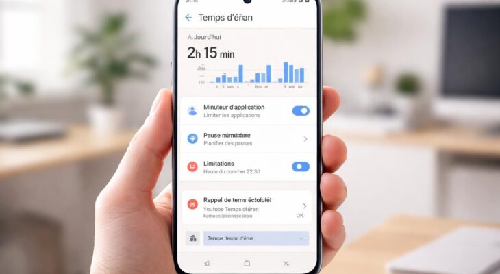 découvrez comment limiter le temps d'écran sur votre appareil samsung grâce à des réglages essentiels pour mieux gérer votre usage et protéger votre bien-être numérique.
