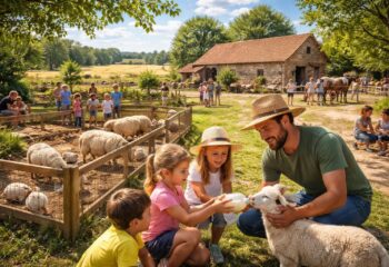 organisez une journée inoubliable à la ferme pédagogique de bourges cet été. découvrez les animaux, participez aux activités ludiques et profitez d’un moment en famille en pleine nature.