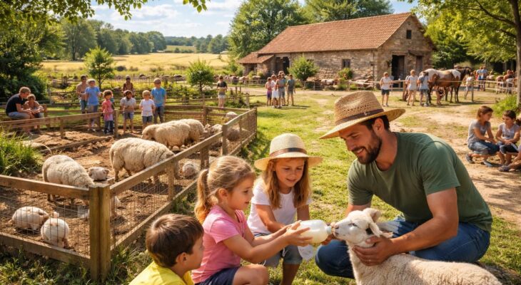 organisez une journée inoubliable à la ferme pédagogique de bourges cet été. découvrez les animaux, participez aux activités ludiques et profitez d’un moment en famille en pleine nature.