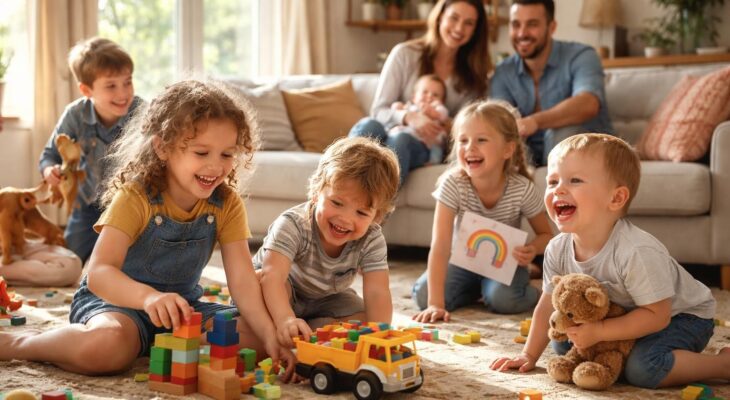 découvrez le quotidien fascinant des familles nombreuses à travers ce reportage captivant, entre défis, moments de bonheur et solidarité.