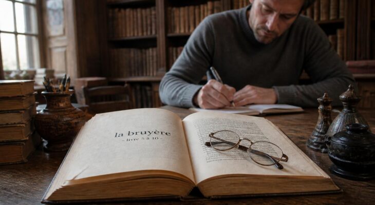 découvrez une étude critique approfondie des résumés des caractères de la bruyère, couvrant les livres 5 à 10, pour mieux comprendre ses observations et son style unique.
