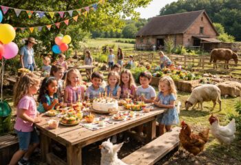 découvrez comment organiser un anniversaire inoubliable dans une ferme pédagogique à saint-amand-les-eaux, pour une journée ludique et éducative au cœur de la nature.