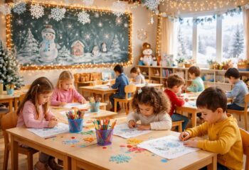 découvrez nos conseils pratiques pour organiser un concours de coloriage d'hiver en maternelle, afin de stimuler la créativité des enfants tout en s'amusant.