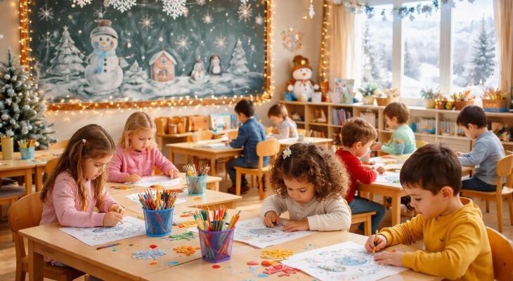 découvrez nos conseils pratiques pour organiser un concours de coloriage d'hiver en maternelle, afin de stimuler la créativité des enfants tout en s'amusant.