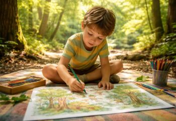 découvrez pourquoi le coloriage de la forêt est crucial pour stimuler le développement cognitif des enfants, en favorisant créativité, concentration et apprentissage.