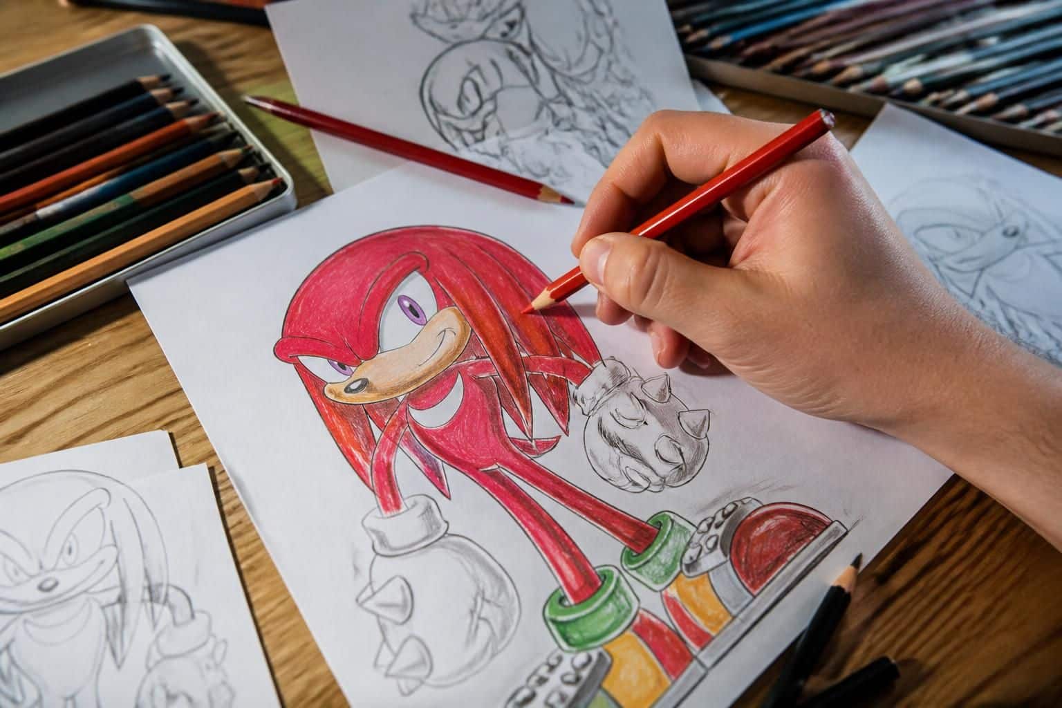 découvrez 5 techniques indispensables pour réussir vos coloriages de knuckles comme un professionnel et donner vie à vos dessins avec précision et style.