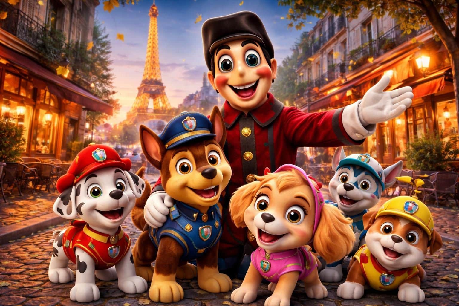 découvrez guignol et pat patrouille à paris, un spectacle magique et amusant qui ravira toute la famille. une aventure unique pleine de rires et d'émotions pour petits et grands.