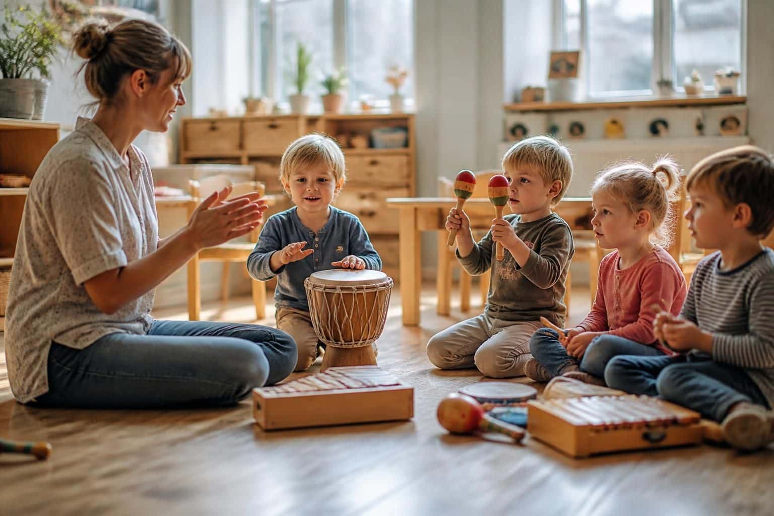 découvrez notre guide étape par étape pour organiser une journée spéciale d'activité musicale pour les enfants de 3 à 5 ans, avec des idées ludiques et adaptées à leur âge.