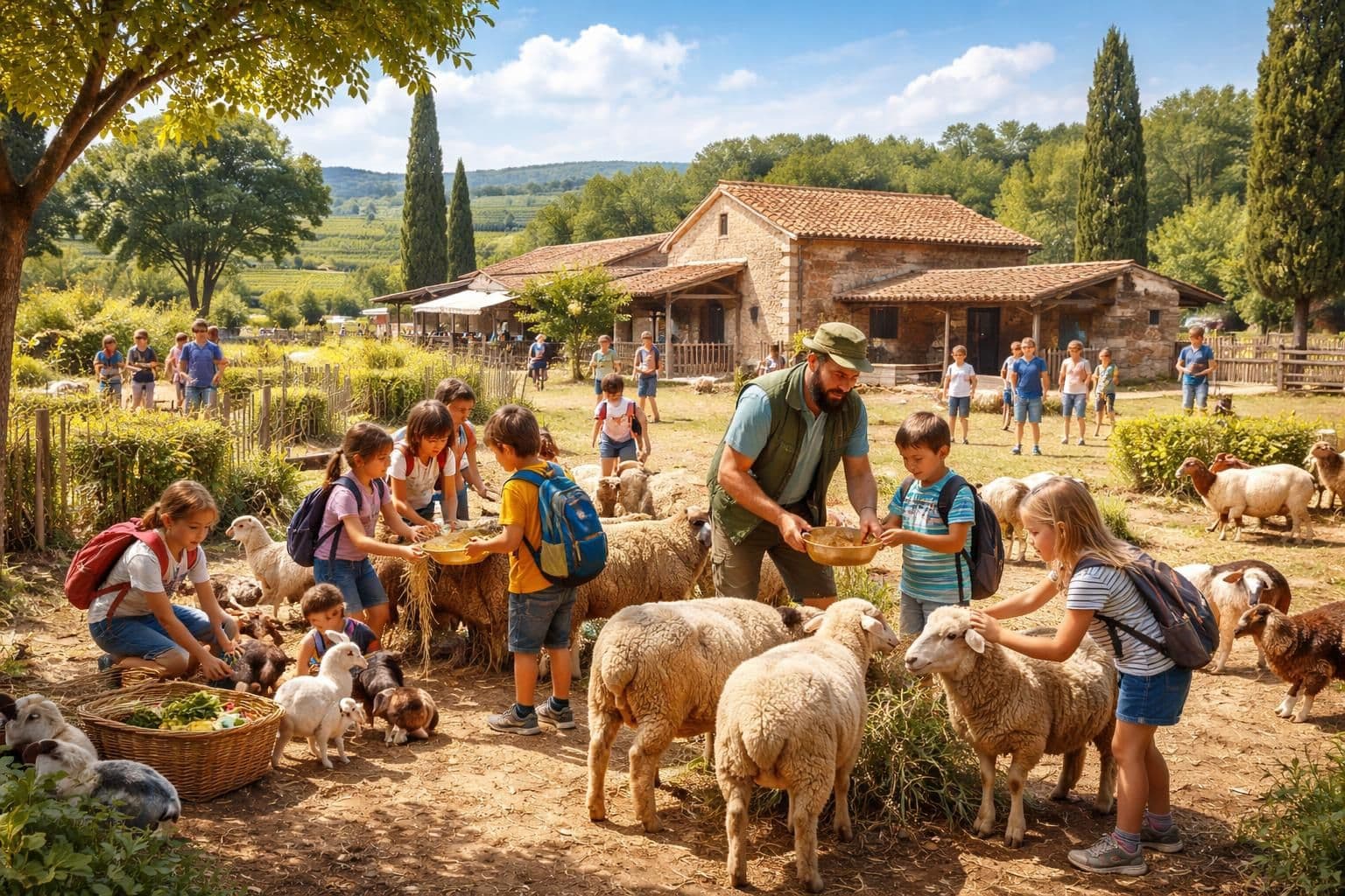 découvrez les avantages d'une sortie scolaire dans une ferme pédagogique à narbonne, un lieu idéal pour apprendre et s'amuser en contact avec la nature et les animaux.