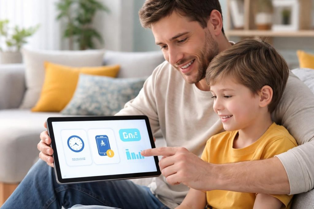 découvrez comment limiter le temps d'écran sur votre galaxy tab grâce à family link, pour une utilisation contrôlée et adaptée aux enfants.