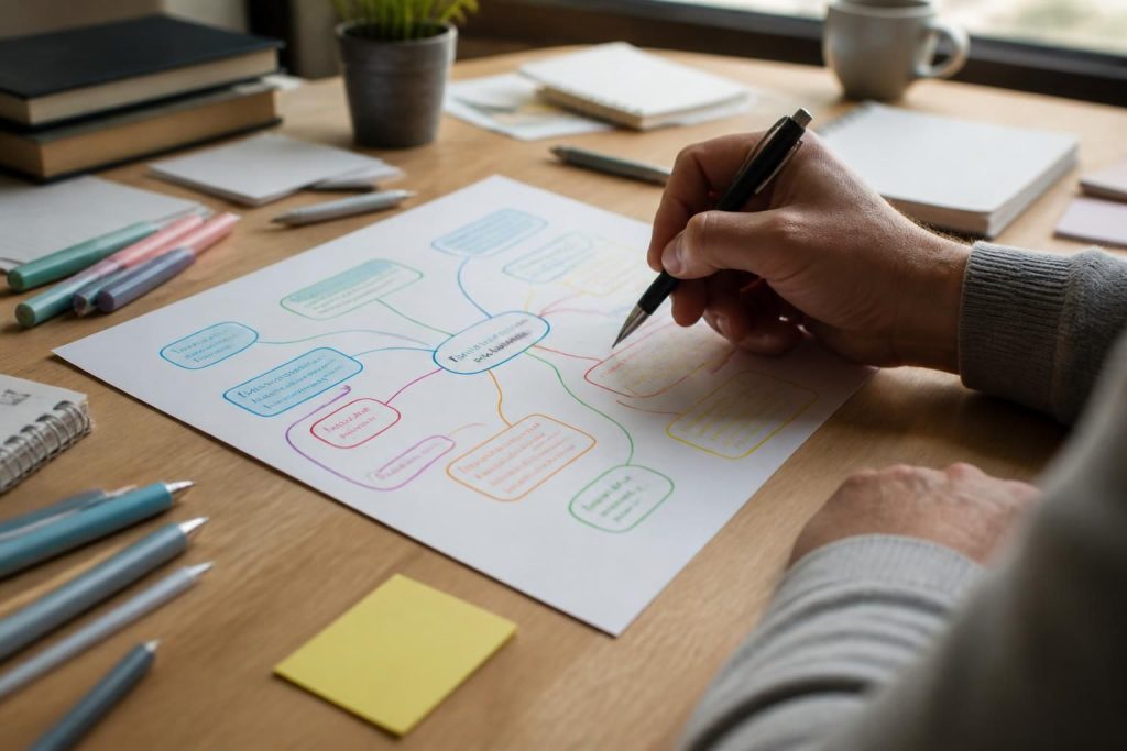 découvrez comment utiliser la carte mentale avec les pronoms pour faciliter et simplifier votre apprentissage de manière efficace et ludique.