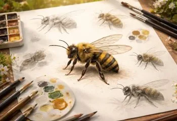 découvrez les techniques essentielles pour dessiner une abeille réaliste, étape par étape, et maîtrisez les détails qui donnent vie à votre illustration.